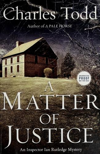 A matter of justice