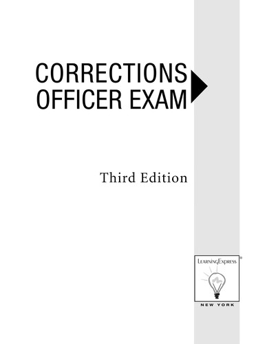 Corrections officer exam.
